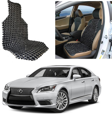Oshotto Wooden Bead Seating Pad For  Lexus LS(Front Seats Black)