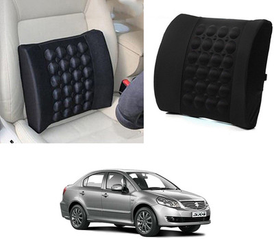 MATIES Nylon Seating Pad For  Maruti SX4(BackRest for Cars, Trucks,Van,Home,Office Black)