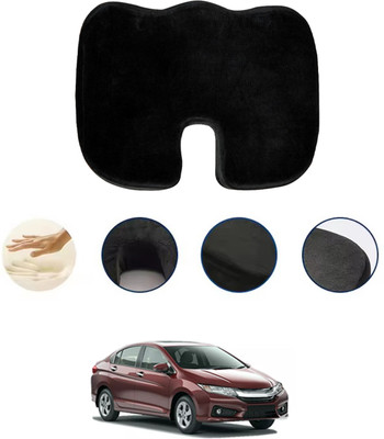 monolive Foam Seating Pad For  Honda Universal For Car(Car, Office, Travel Black)
