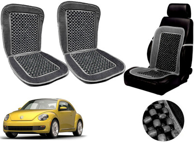 AUTO PEARL Polyester, Cotton Seating Pad For  Volkswagen Beetle(Front Seats Grey)