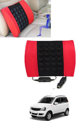 MSNP Cushion Seating Pad For  MAHINDRA Quanto(Car, Home, Office Red, Black)