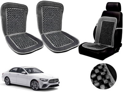 AUTO PEARL Polyester, Cotton Seating Pad For  Mercedes Benz E350(Front Seats Grey)