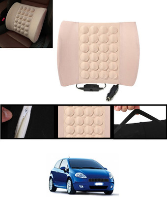 MSNP Nylon Seating Pad For  Fiat Grand Punto(Car, Bus, Home, Office Beige)