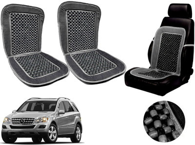 AUTO PEARL Polyester, Cotton Seating Pad For  Mercedes Benz ML350(Front Seats Grey)