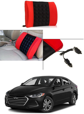 MATIES Nylon Seating Pad For  HYUNDAI Elantra(BackRest for Cars, Trucks,Van,Home,Office Red, Black)
