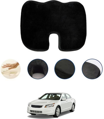 monolive Foam Seating Pad For  Honda Accord(Car, Office, Travel Black)
