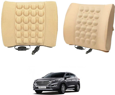 MATIES Nylon Seating Pad For  HYUNDAI Tucson(BackRest for Cars, Trucks,Van,Home,Office Beige)