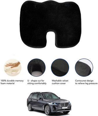 MATIES Cushion Seating Pad For  BMW Universal For Car(All Vehicle, Wheel Chair, Office, Travel, Home, Study Table Black)