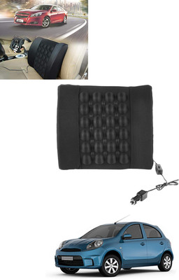 ABJD Cushion Seating Pad For  Nissan Micra Active(Car Black)
