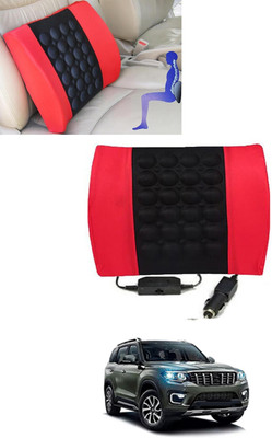MSNP Cushion Seating Pad For  MAHINDRA Universal For Car(Car, Home, Office Red, Black)