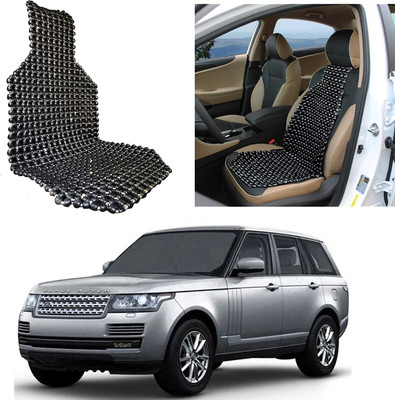 Oshotto Wooden Bead Seating Pad For  Range Rover Range Rover 4.4 Diesel LWB Autobiography Diesel(Front Seats Black)