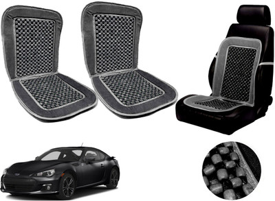 AUTO PEARL Polyester, Cotton Seating Pad For  Subaru BRZ(Front Seats Grey)