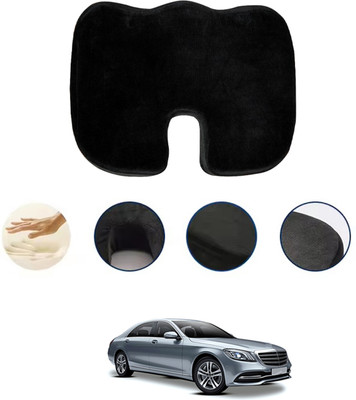 monolive Foam Seating Pad For  Mercedes Benz Universal For Car(Car, Office, Travel Black)