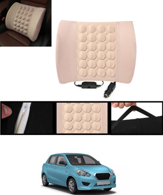 MATIES Nylon Seating Pad For  Datsun Go(Car, Bus, Home, Office Beige)