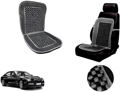 AUTO PEARL Polyester, Cotton Seating Pad For  BMW 730d(Front Seats Grey)