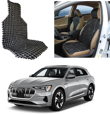 Oshotto Wooden Bead Seating Pad For  Audi(Front Seats Black)