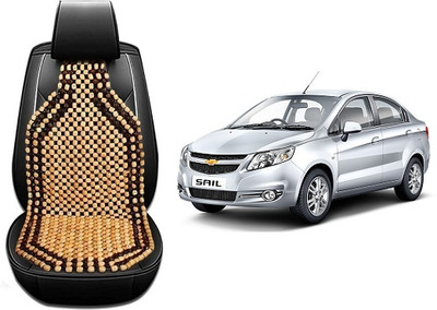 KBTR Wooden Bead Seating Pad For  Chevrolet Sail(front Beige)