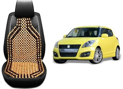 KBTR Wooden Bead Seating Pad For  Maruti Suzuki Swift(front Beige)