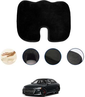 monolive Foam Seating Pad For  Audi S8(Car, Office, Travel Black)
