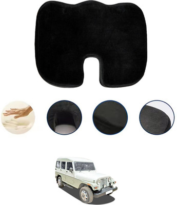monolive Foam Seating Pad For  MAHINDRA Marshal(Car, Office, Travel Black)