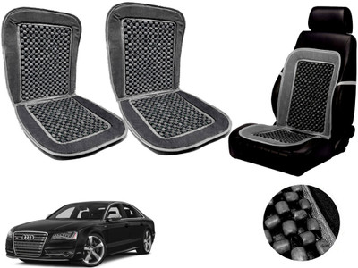 AUTO PEARL Polyester, Cotton Seating Pad For  Audi S8(Front Seats Grey)