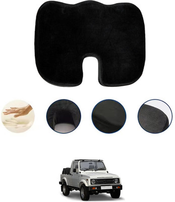 monolive Foam Seating Pad For  Maruti Suzuki Gypsy King(Car, Office, Travel Black)