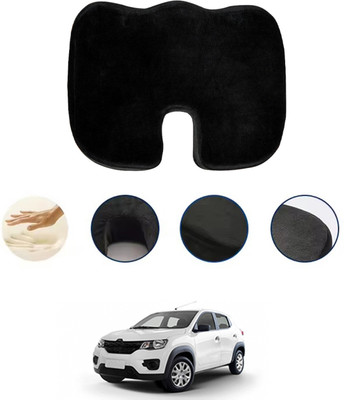 monolive Foam Seating Pad For  Renault Kwid(Car, Office, Travel Black)