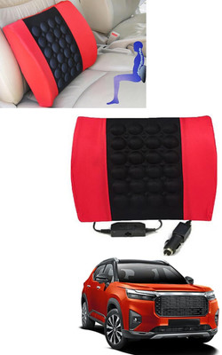 MSNP Cushion Seating Pad For  Honda Universal For Car(Car, Home, Office Red, Black)