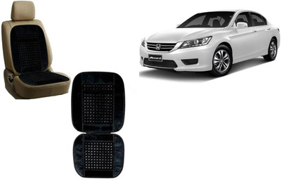 HANSHIKA ENTERPRISES Wooden Bead, Velvet Seating Pad For  Honda Accord(Car, Home and Office Black)