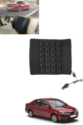 MSNP Cushion Seating Pad For  Toyota Etios(Car, Home, Office Black)