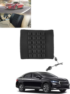 ABJD Cushion Seating Pad For  Skoda Universal For Car(Car Black)