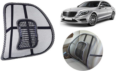 HANSHIKA ENTERPRISES Polyester, Nylon Seating Pad For  Mercedes Benz C280(Front Seats, Back Seat, Home, Office Black, Grey)