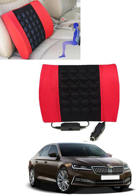 MSNP Cushion Seating Pad For  Skoda Superb(Car, Home, Office Red, Black)