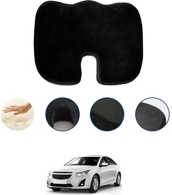 monolive Foam Seating Pad For  Chevrolet Cruze(Car, Office, Travel Black)