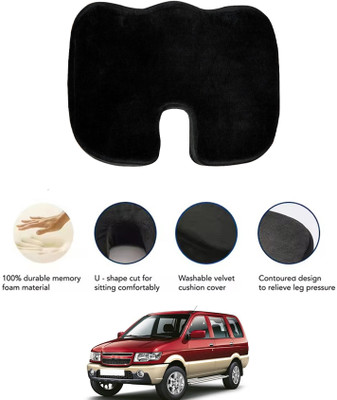 MATIES Cushion Seating Pad For  Chevrolet Tavera(All Vehicle, Wheel Chair, Office, Travel, Home, Study Table Black)