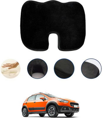monolive Foam Seating Pad For  Fiat Avventura(Car, Office, Travel Black)