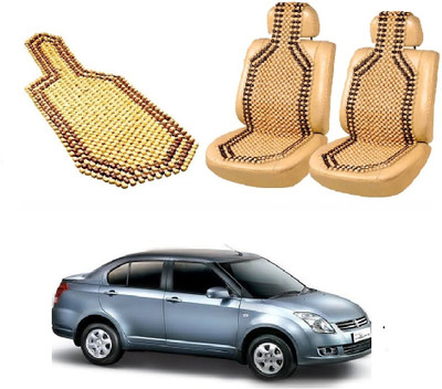 ROSHNEER ENTERPRISES Wooden Bead Seating Pad For  Maruti Swift Dzire(OLD DZIRE Beige)