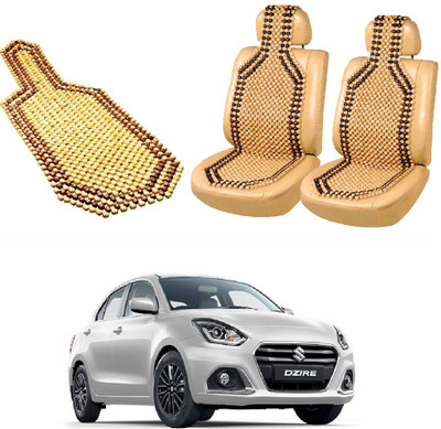ROSHNEER ENTERPRISES Wooden Bead Seating Pad For  Maruti Swift Dzire(DZIRE NEW Beige)