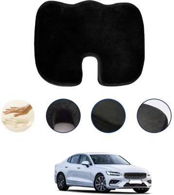 monolive Foam Seating Pad For  Volvo S60(Car, Office, Travel Black)