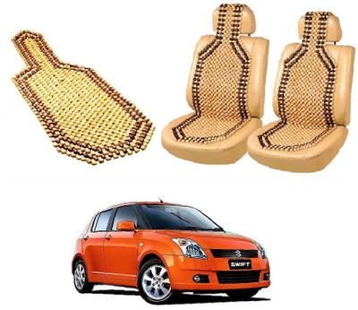 ROSHNEER ENTERPRISES Wooden Bead Seating Pad For  Maruti Swift(SWIFT OLD 1 Beige)