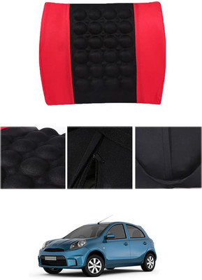 MATIES Foam Seating Pad For  Nissan Micra Active(Car/Home/Office Red, Black)