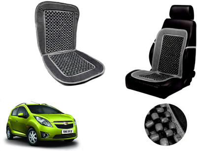 AUTO PEARL Polyester, Cotton Seating Pad For  Chevrolet Beat(Front Seats Grey)
