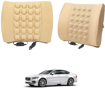 MATIES Nylon Seating Pad For  Volvo Universal For Car(BackRest for Cars, Trucks,Van,Home,Office Beige)