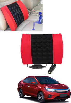 MSNP Cushion Seating Pad For  Honda Universal For Car(Car, Home, Office Red, Black)