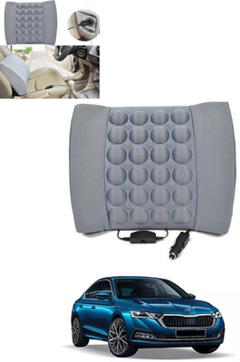 ABJD Cushion Seating Pad For  Skoda Octavia(Car Grey)
