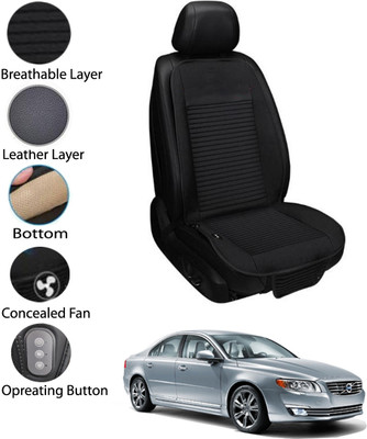 MATIES Leather Seating Pad For  Volvo S80(Front Seat Black)