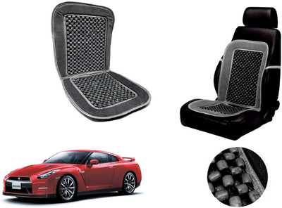 AUTO PEARL Polyester, Cotton Seating Pad For  Nissan GTRNew(Front Seats Grey)