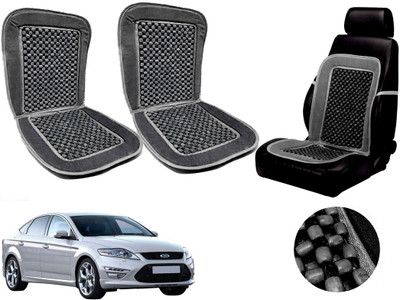 AUTO PEARL Polyester, Cotton Seating Pad For  Ford Mondeo(Front Seats Grey)