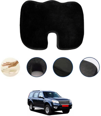 monolive Foam Seating Pad For  Ford Universal For Car(Car, Office, Travel Black)
