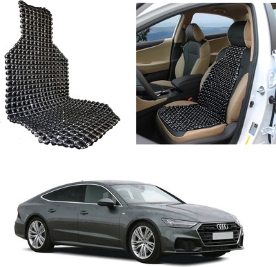 Oshotto Wooden Bead Seating Pad For  Audi A7(Front Seats Black)